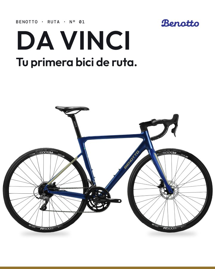 Da Vinci carousel cover: Tu primera bici de ruta