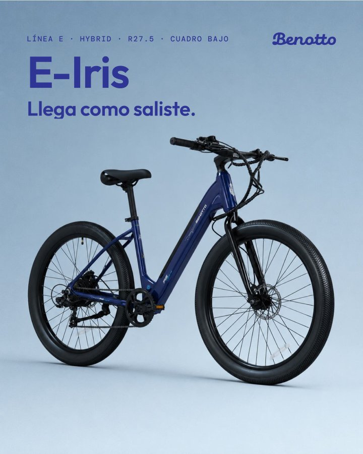 E-Iris carousel cover: Llega como saliste