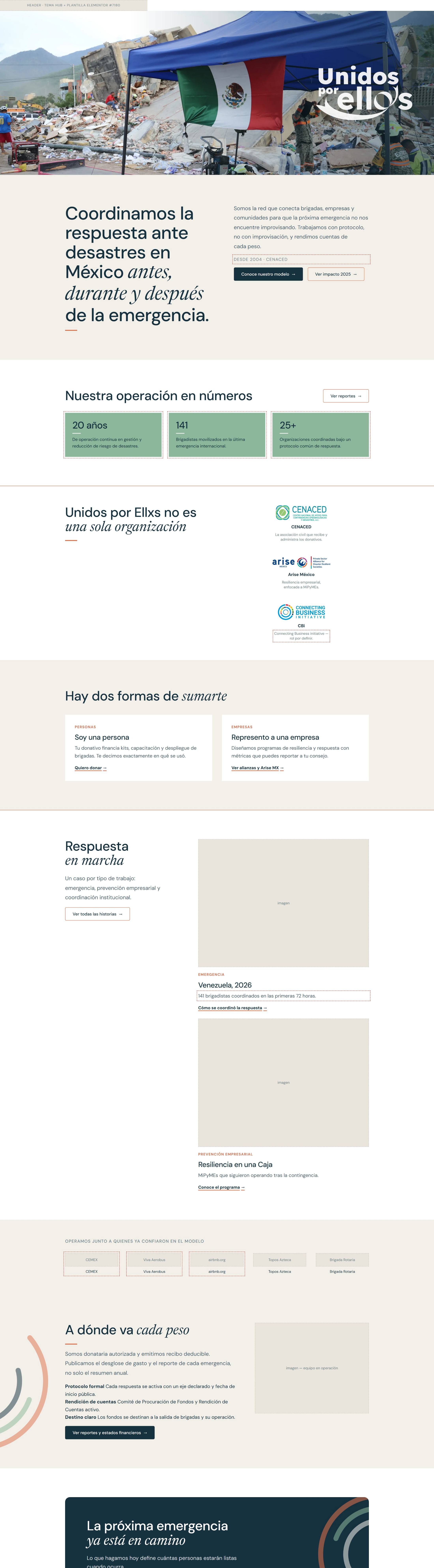 Homepage direction C — editorial